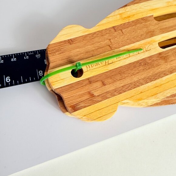 Hawaiian Teak Serving Tongs Kitchen Utensils Wooden Salad Server VTG Claw Style - Picture 7 of 10